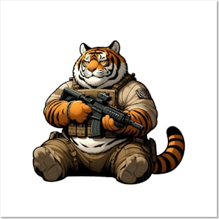 Tactical Tiger Posters and Art